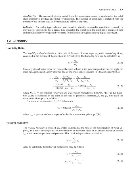 Handbook of air conditioning and refrigeration / Shan K