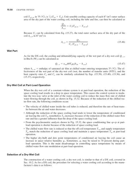 Handbook of air conditioning and refrigeration / Shan K