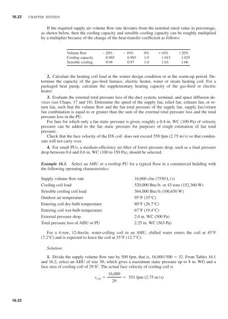 Handbook of air conditioning and refrigeration / Shan K