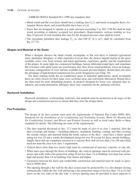 Handbook of air conditioning and refrigeration / Shan K