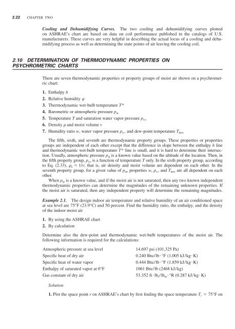 Handbook of air conditioning and refrigeration / Shan K