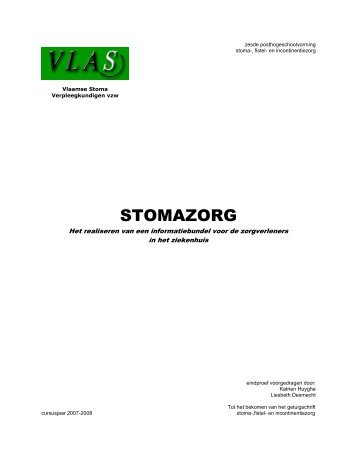 STOMAZORG - Stomavlas