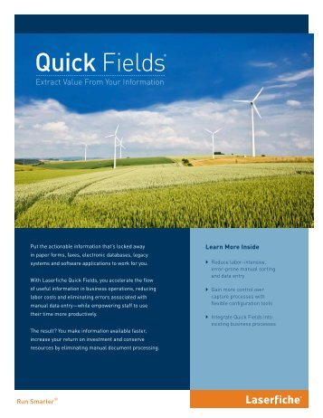 Quick Fields® - Laserfiche