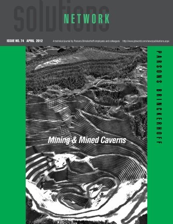 Mining & Mined Caverns - Parsons Brinckerhoff