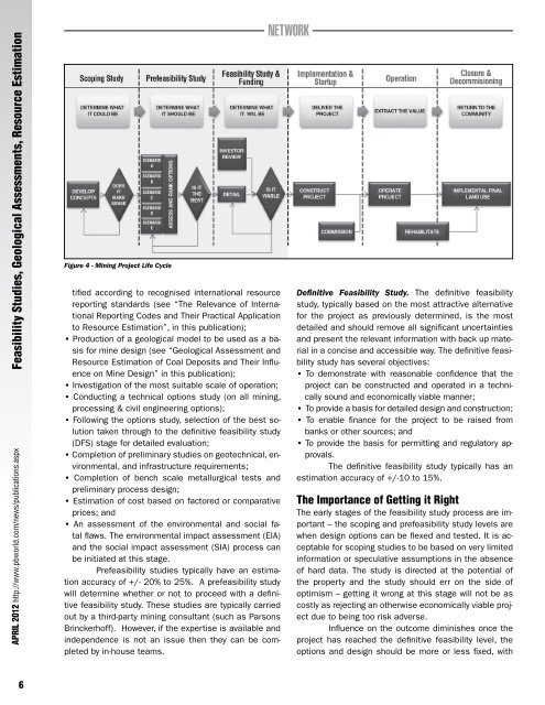 Mining & Mined Caverns - Parsons Brinckerhoff