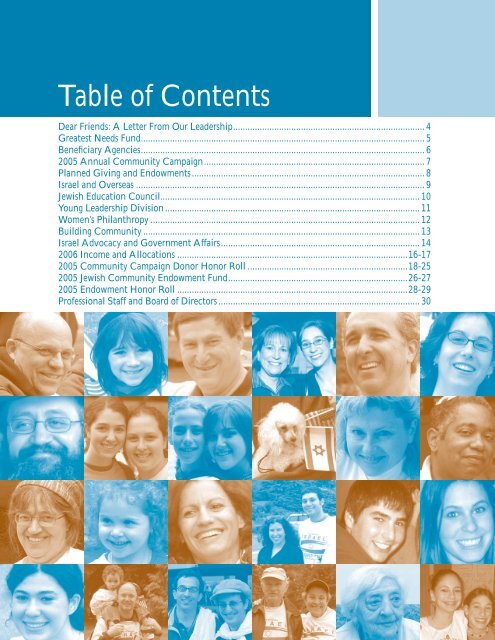 2005 Annual Report - Jewish Federation of Greater Seattle