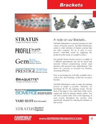 STRATUS BIOMERGE Brackets - Fairfield Orthodontics