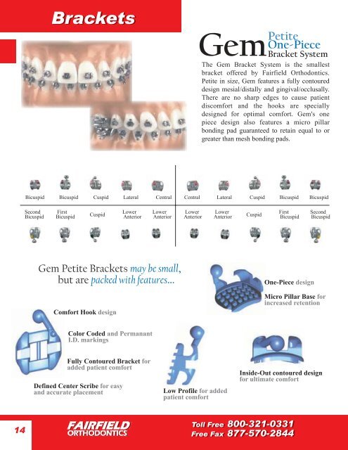 STRATUS BIOMERGE Brackets - Fairfield Orthodontics