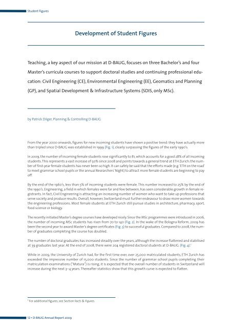 D-BAUG - Departement Bau, Umwelt und Geomatik - ETH Zürich