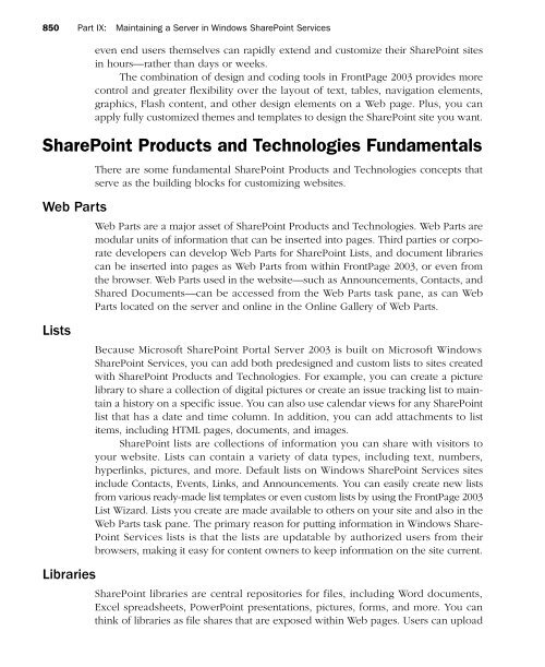 Microsoft Sharepoint Products and Technologies Resource Kit eBook