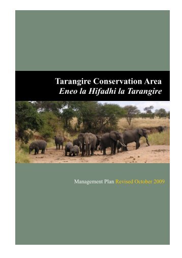 Tarangire Conservation Area - East African Safari and Touring ...