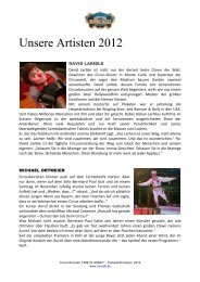 3. Unsere Artisten 2012 (PDF) - Circus Roncalli