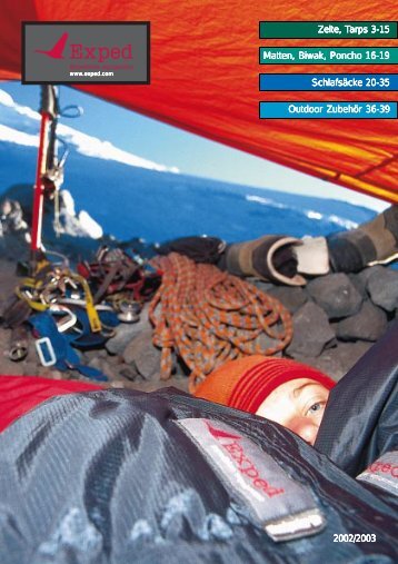 xped Katalog 2002 - Exped.com exped