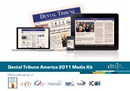 Dental Tribune America 2011 Media Kit
