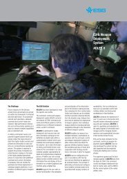 C2 & Weapon Deployment System ADLER II - ESG