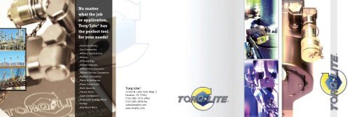 Company Profile Piece - Torq/Lite
