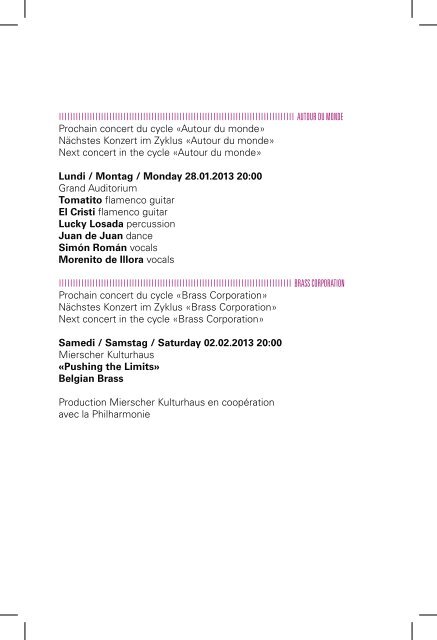Programme du soir (PDF) - Philharmonie Luxembourg