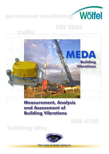 permanent monitoring DIN 4150 traffic VDI 2056 building sites
