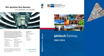 Jahrbuch Évkönyv - Deutsch-Ungarische Industrie- und ...