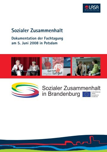 Sozialer Zusammenhalt in Brandenburg - LASA Brandenburg GmbH