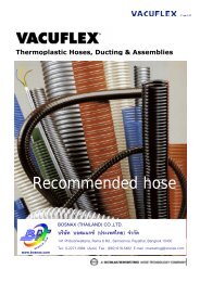 Recommended hose - Bosnax (Thailand) co., ltd.