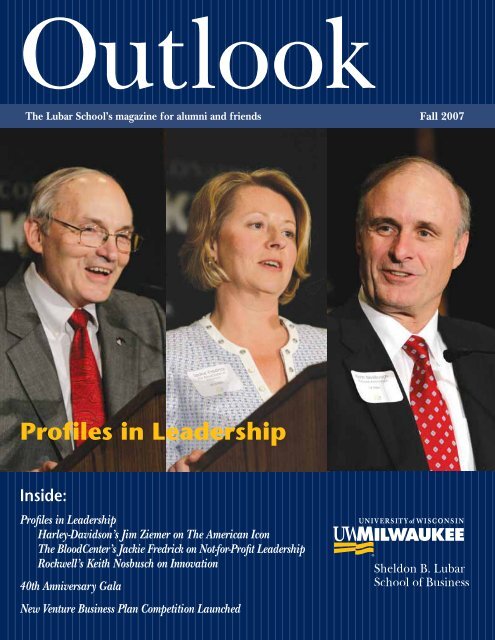 Profiles in Leadership - UW-Milwaukee