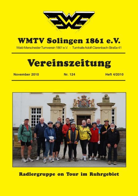 Vereinszeitung - WMTV - Solingen