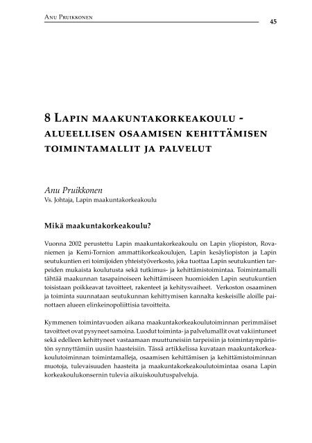 Nuotiotulilla-Keskustelua Lapin aikuiskoulutuksesta