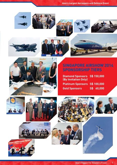 SPONSORSHIP OPPORTUNITIES 2014 - Singapore Airshow