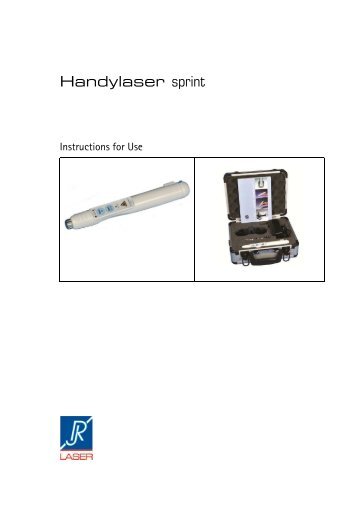 Handylaser sprint - RJ Laser