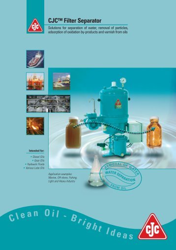 Filter Separator Brochure - Cjc.dk