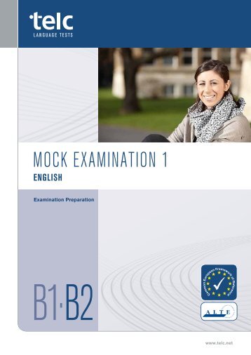 MOCK EXAMINATION 1 - telc GmbH