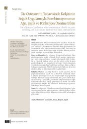 Diz Osteoartriti Tedavisinde Kolşisinin Soğuk ... - Dr. F. Frik İlaç AŞ