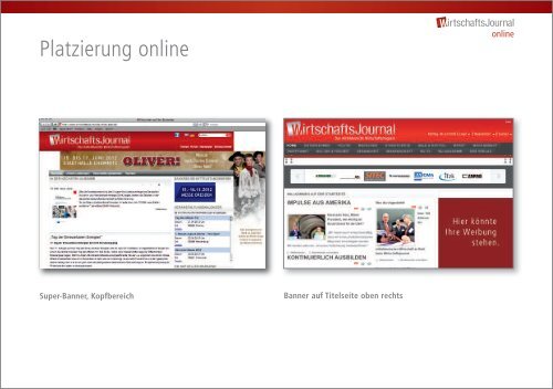 Mediadaten downloaden - Wirtschaftsjournal