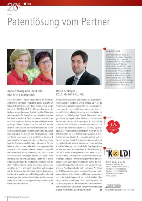 E-Book Wirtschaftsjournal November 2011