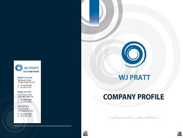 COMPANY PROFILE - WJ Pratt