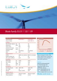 Blade family EU 51 | 55 | 59 - EUROS Entwicklungsgesellschaft für ...