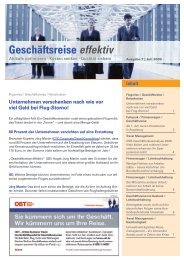 PDF-Download der gesamten Ausgabe - Geschäftsreise effektiv