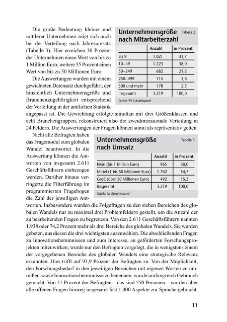 Nr. 36 Globaler Wandel aus Sicht der Wirtschaft - klimazwei