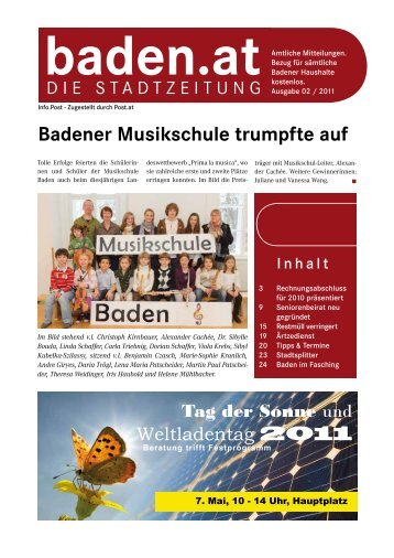 Ausgabe 02/11 - Baden