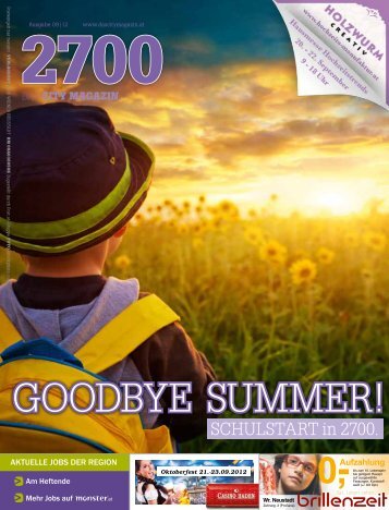 Goodbye Summer! - 2700 - Das City Magazin