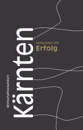 Erfolg - Entwicklungsagentur Kärnten