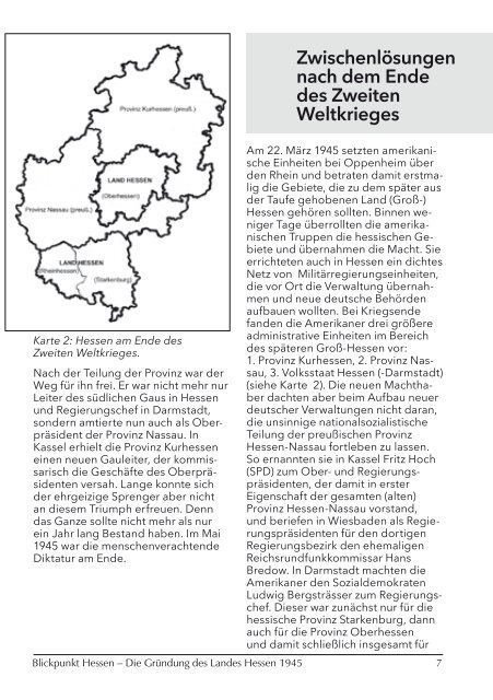 Blickpunkt Hessen - Hessische Landeszentrale für politische Bildung