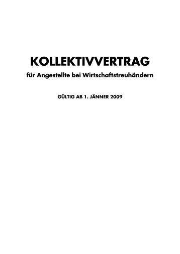 KOLLEKTIVVERTRAG - Kammer der Wirtschaftstreuhänder