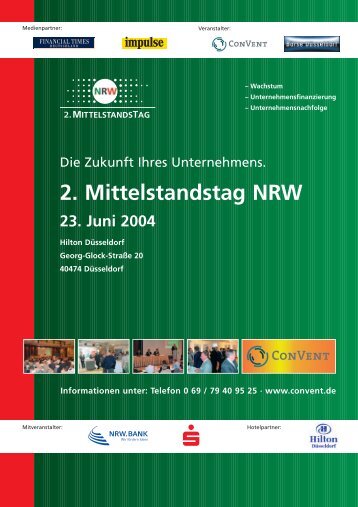 2. Mittelstandstag NRW - Convent