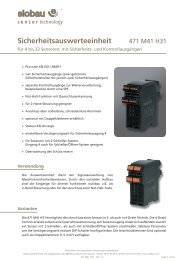 Produktinformation_471M41H31 | Katalog ... - Elobau