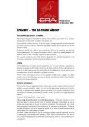 ERA-Press Release - European Rotogravure Association