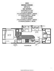 2003 MINNIE WINNIE WF431C 400 SERIES - Winnebago Industries