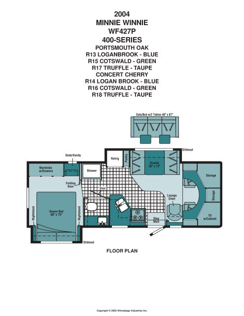 2004 MINNIE WINNIE WF427P 400-SERIES - Winnebago Industries