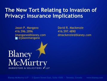 Download PDF - Blaney McMurtry LLP